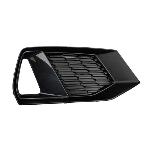 Front Fog Light Frame Set for Audi A7 (2019+) – Gloss Black Replacement Trim