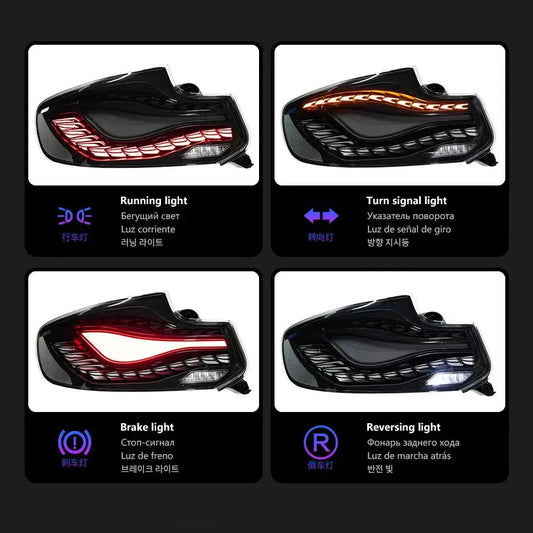 Dynamic LED Tail Lights for BMW 2 Series F22 / F23 & M2 (2014–2021)