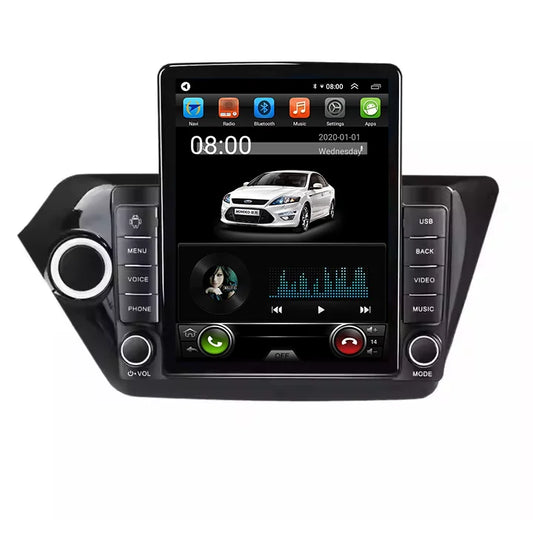 Android 13 Car Stereo for Kia Rio 3 (2011–2016) – Wireless CarPlay & Android Auto | 4GB RAM + 64GB ROM | IPS GPS Navigation