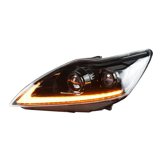 LED Demon Eyes Headlights for Ford Focus 2009-2011 – Projector Lens, Start-Up Animation & DRL