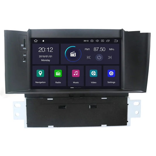Android Car Stereo with Wireless CarPlay & Android Auto for Citroën C4, C4L & DS4 (2012–2016)