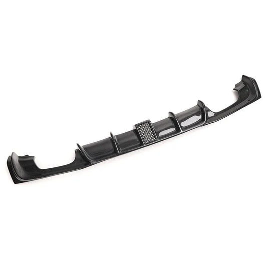 MP Style Carbon Fiber Rear Diffuser with LED Brake Light for BMW 3 Series F30 & F35 (2013–2018)