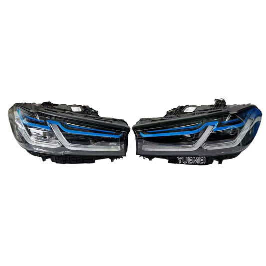 USED Original LED Laser Headlights for BMW 5 Series G30 LCI & M5