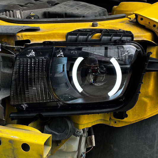 LED Headlight Assembly for Chevrolet Camaro (2009-2012) – Angel Eye & Devil Eye Upgrade