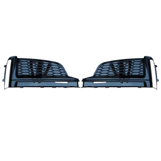 Honeycomb Front Fog Light Grille for Audi A5 S-Line B9.5 (2020-2024)