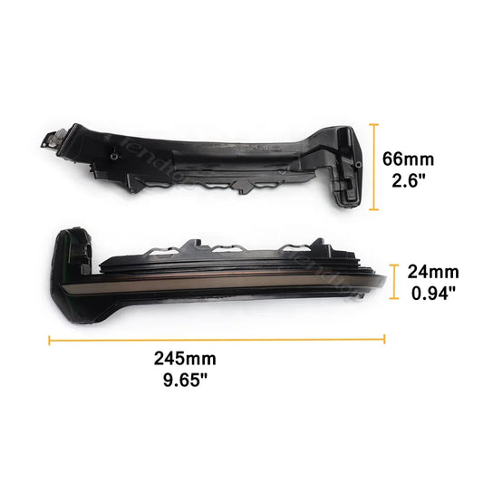 Dynamic Sequential Mirror Turn Signal Lights for Audi TT, TTS, TTRS MK3 & R8 (2015–2020)