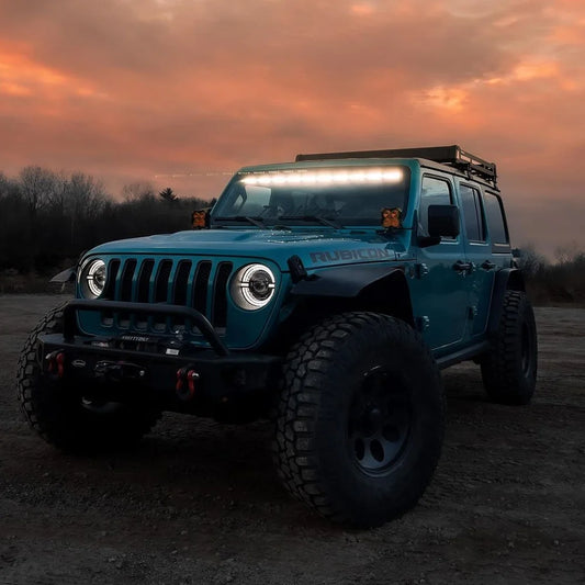 9-Inch LED Headlights for Jeep Wrangler JL 2018-2020 – High & Low Beam Upgrade