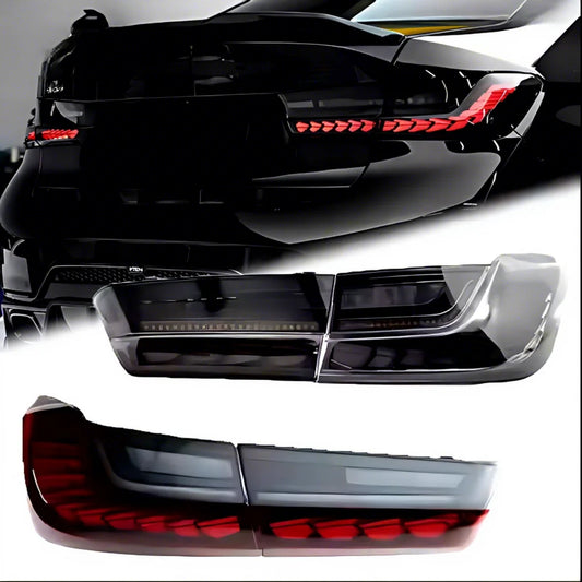Dragon Scale LED Tail Lights for BMW 3 Series G20 / G28 / G80 (2018–2022)