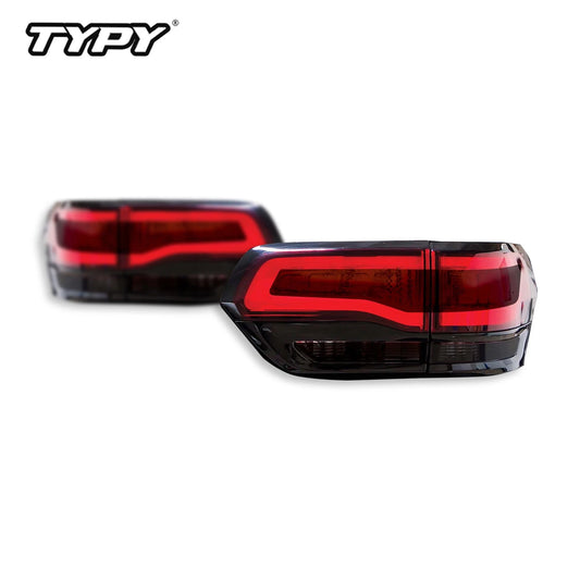 LED Tail Lights for Jeep Grand Cherokee 2014-2021 – Smoke Lens with DRL & Dynamic Turn Signals