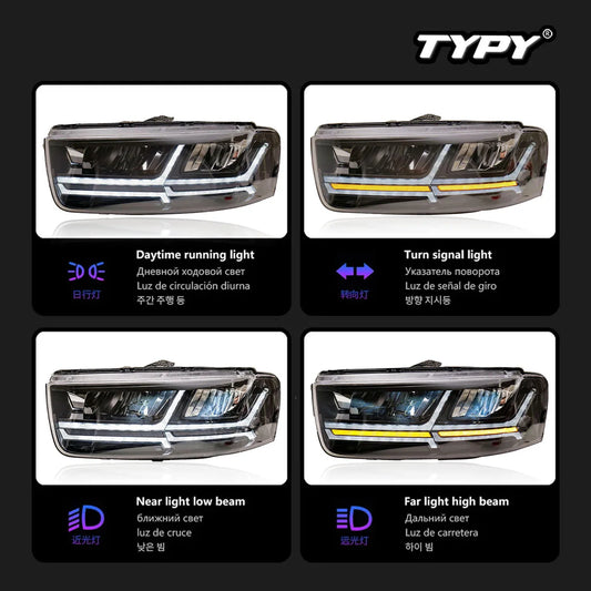 TYPY LED Headlights for Chevrolet Captiva (2012-2018) – Premium Front Light Upgrade