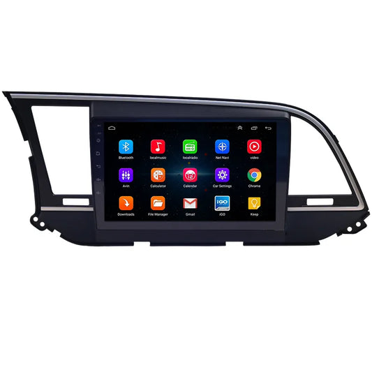 Android 10 Car Stereo for Hyundai Elantra 2016-2018 – 9" Touchscreen GPS Navigation with Wireless CarPlay & Android Auto