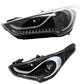 Black Projector Headlights for Hyundai Veloster 2012-2017 – LED Sequential Turn Signals & Premium Front-End Upgrade