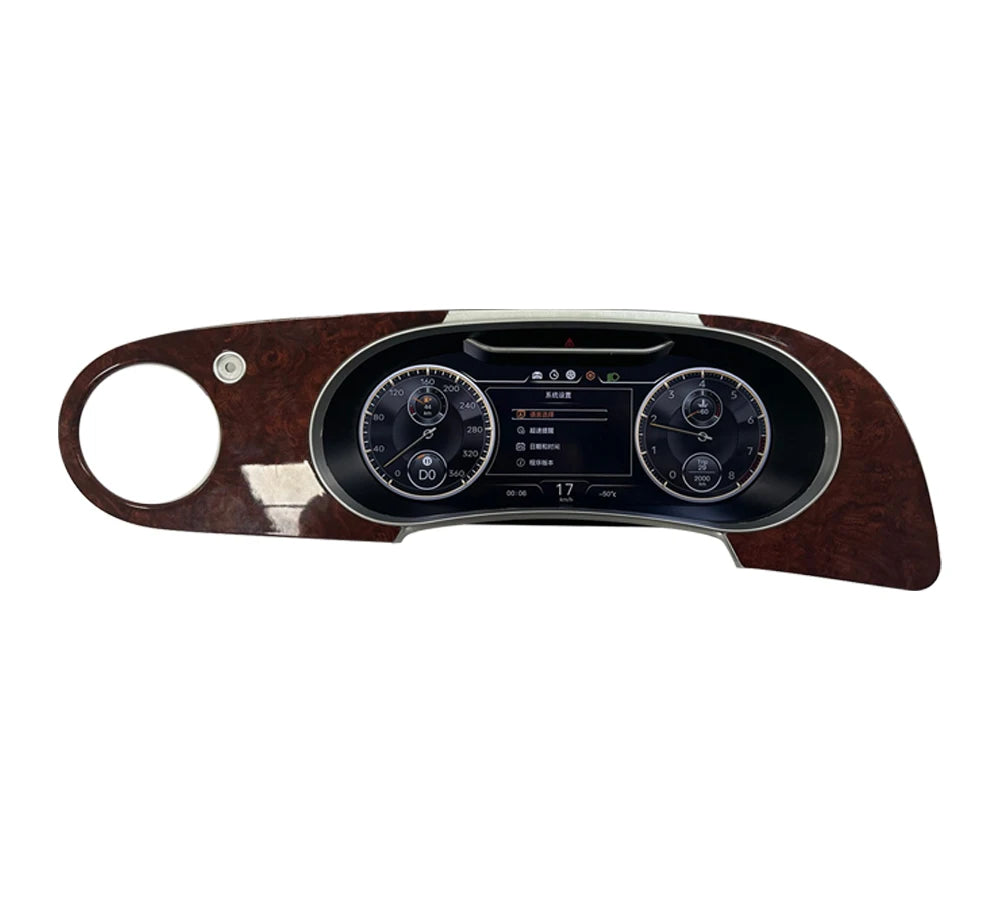 12.3" Digital Instrument Cluster for Bentley Flying Spur &amp; Continental (2005–2019) | Virtual Cockpit Dashboard Upgrade