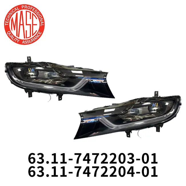 MASE High Quality Auto Part LED Headlight for BMW I8 2018 EUFactory Price Body Kit 63.11-7472203-01 63.11-7472204-01