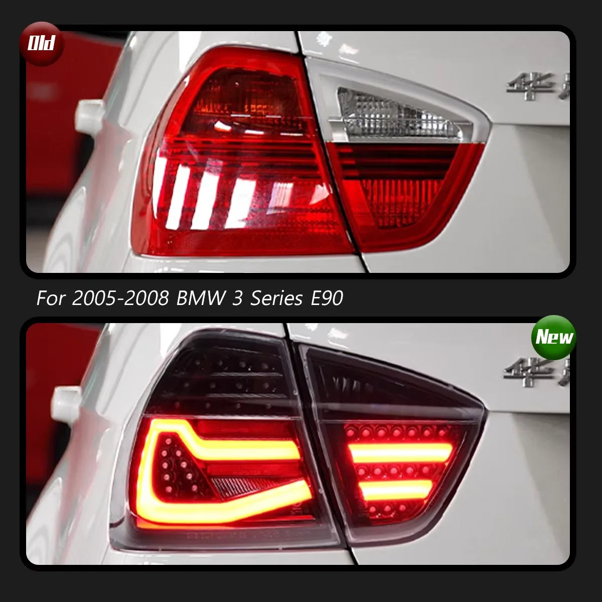 LED Tail Lights for BMW 3 Series E90 (2005–2008)