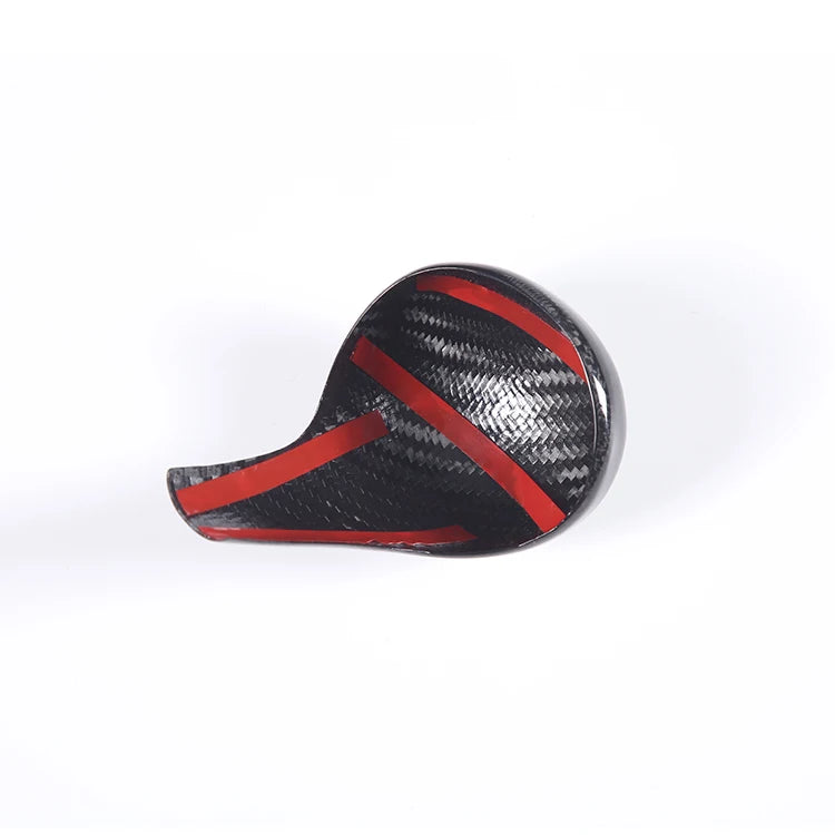 Real Carbon Fiber Gear Shift Knob Cover for Audi A4L, A5, Q5, Q7 &amp; A6L