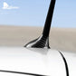 Real Carbon Fiber Shark Fin Antenna Cover for Fiat 500 &amp; Abarth 595 (2012–2023)
