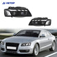 HETOP RS Style Phares Matrix LED pour Audi A5 (2008–2012) – Mise à niveau Plug & Play avec DRL & Angel Eye