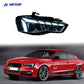 HETOP RS Style Phares Matrix LED pour Audi A5 (2012–2016) – Plug &amp; Play avec DRL &amp; Angel Eye