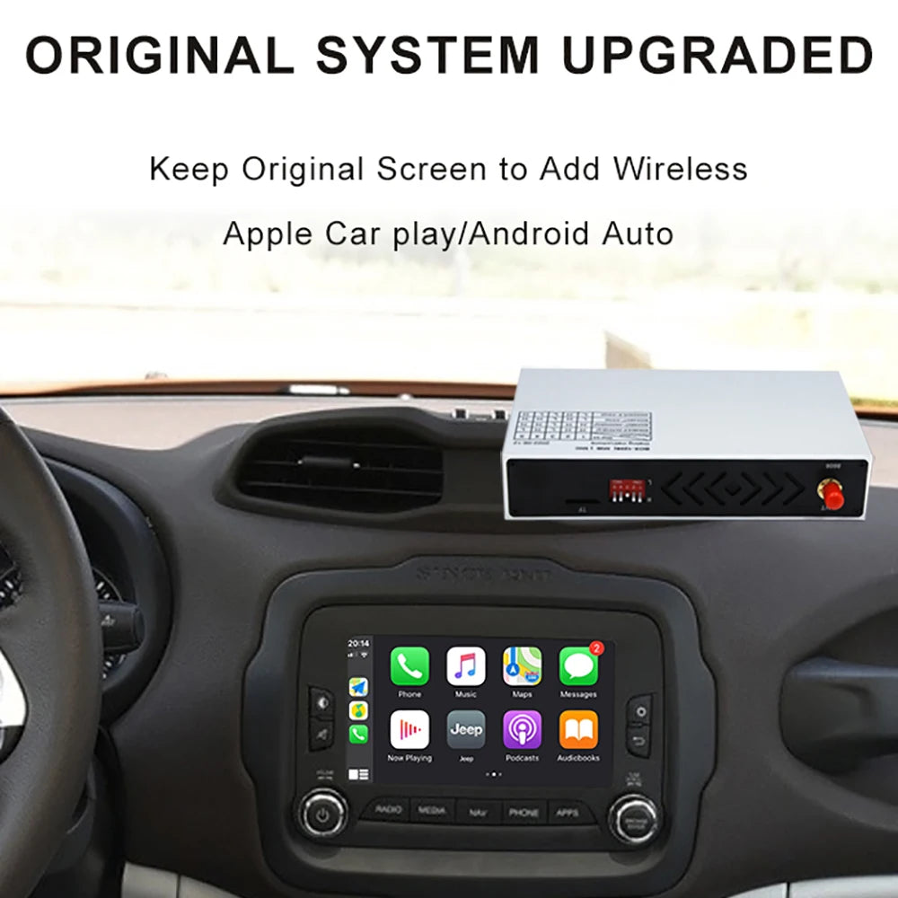 Dckloer Wireless Apple CarPlay &amp; Android Auto Interface for Alfa Romeo Giulia &amp; Stelvio (2015-2019)