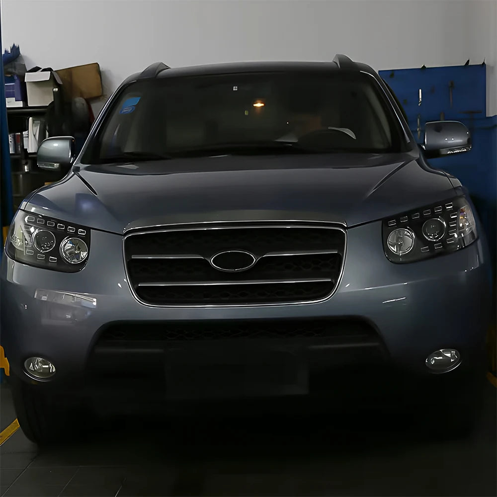 Car Front Lamps for Hyundai Santa FE Ix45 2006-2013 LED Auto Headlights Assembly Upgrade High Quality Projector Lens Accessories