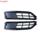 Grilles de feux antibrouillard noir brillant pour Audi A8 / S8 D4 (2015–2018)