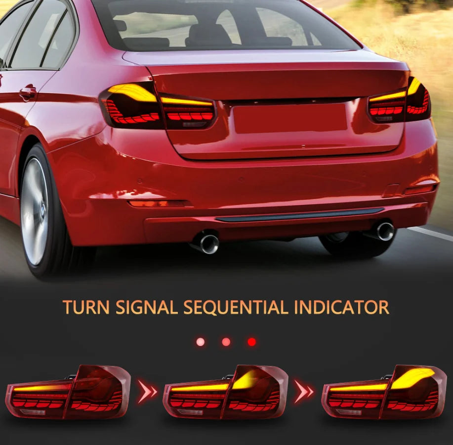 VLAND LED Taillight Rear Lamp Assembly Tail Light 2012 2013 2014 2015 With Sequential Turn Signal Auto Acces for BMW F80 F35 F30