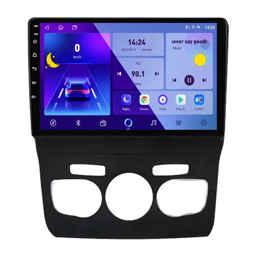DSP Android for Citroen C4 2 B7 2013 -2016 Autoradio Stereo GPS Navigation Car Radio Multimedia Video Player Carplay