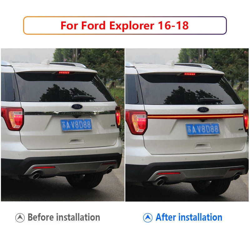 LED Trunk Lid Tail Light for Ford Explorer 2016-2018 – Welcome Lighting, Dynamic Turn Signals & DRL