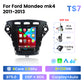 Mekede 9.7 Inch Android 13 GPS Navigation with Apple CarPlay &amp; Android Auto for Ford Mondeo 2011-2013