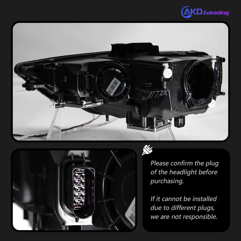 RS3 Style LED Headlights for Audi A3 (2013-2016)