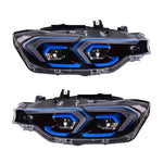 G20 Style LED Headlights for BMW 3 Series F30, F31 & F35 LCI (2015–2019)