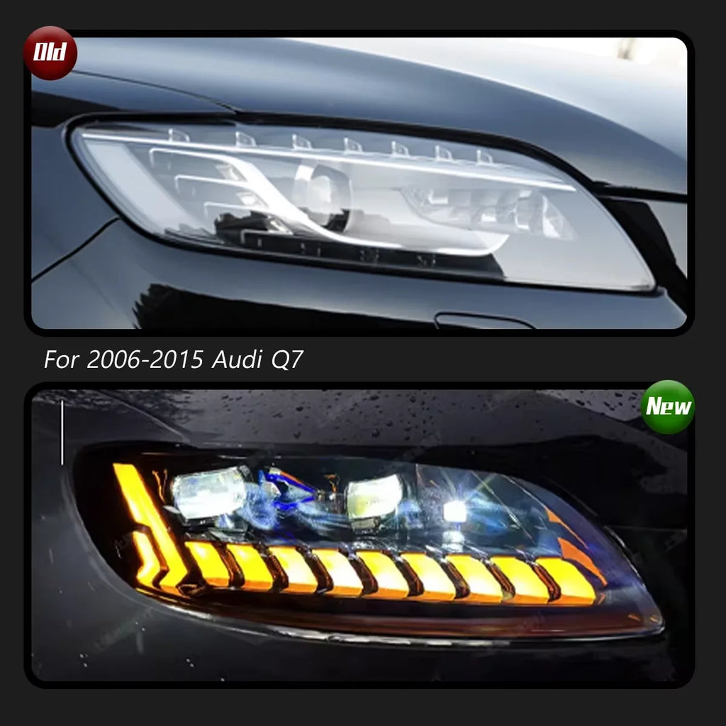 LED Projector Headlights for Audi Q7 (2006–2015)