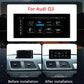 Écran multimédia Android CarPlay de 12,3" pour Audi Q3 (2013–2019)