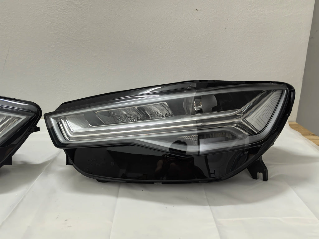 Original LED Matrix Headlight for Audi A6 C7 (2012–2018) – OEM Front Headlamp Replacement