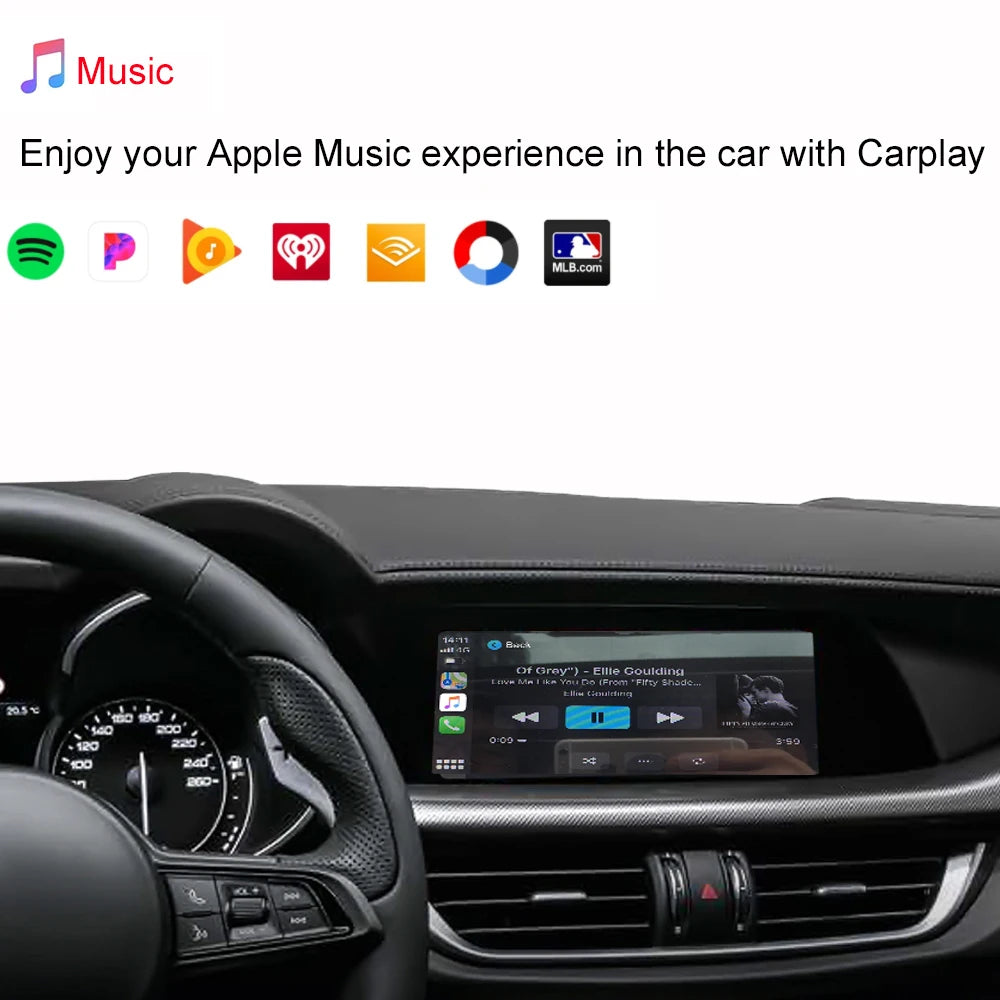 Dckloer Wireless Apple CarPlay &amp; Android Auto Interface for Alfa Romeo Giulia &amp; Stelvio (2015-2019)