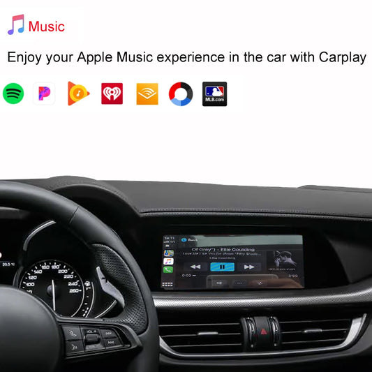 Dckloer Wireless Apple CarPlay &amp; Android Auto Interface for Alfa Romeo Giulia &amp; Stelvio (2015-2019)