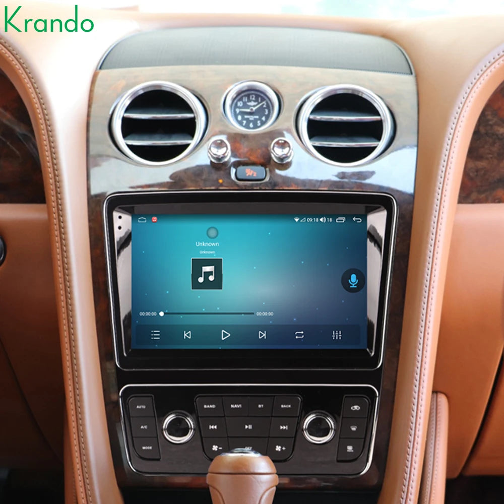9" Android 13 Car Navigation System for Bentley Flying Spur &amp; Continental (2012–2019) | Wireless CarPlay, Android Auto &amp; 4G