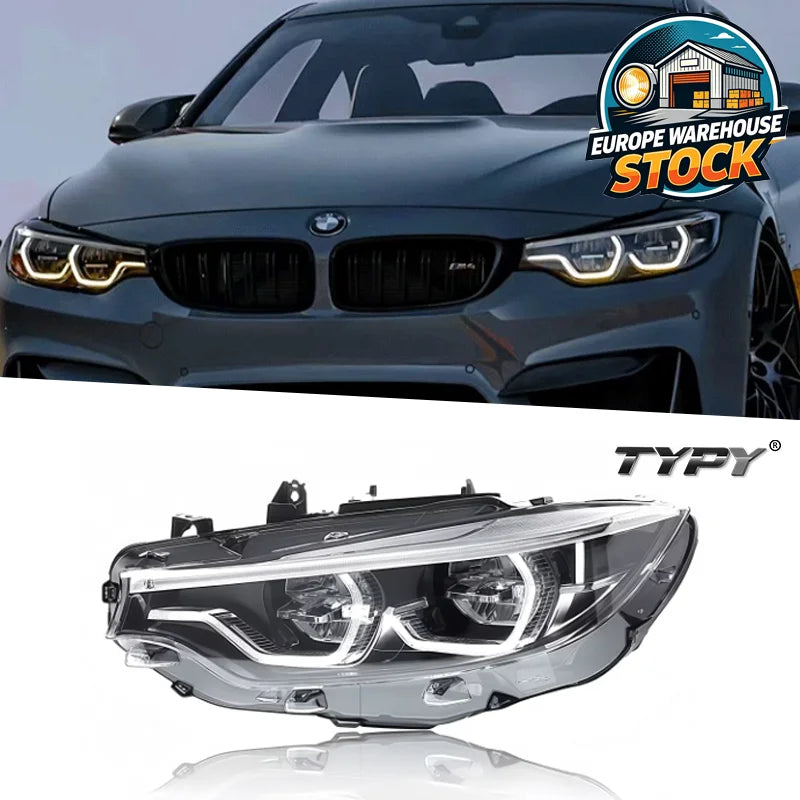 Super Bright LED Headlights for BMW F32, F33, F36 &amp; F80 (2012–2019) | Sequential DRL Upgrade