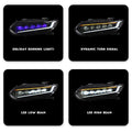 HCMOTIONZ Full LED Headlights for Honda Accord 10th Gen 2018-2022 – Sequential Turn Signals & Dynamic DRL