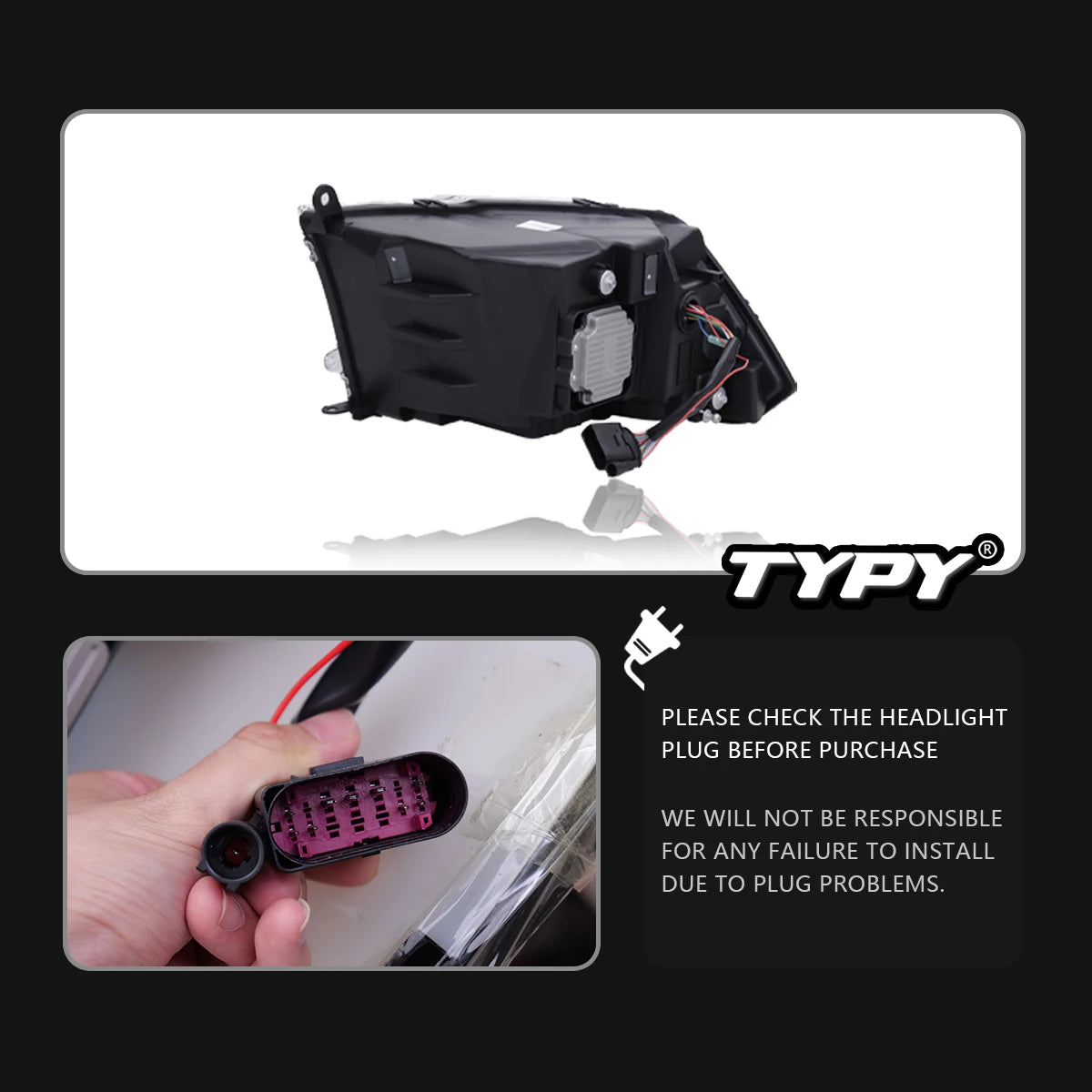 Factory LED Headlights for Dodge Ram 1500 (2009–2018) – Complete Headlamp Assembly