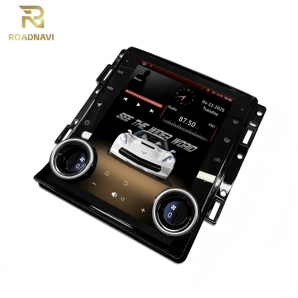 RoadNavi Android 13 Car Stereo for Chevrolet Corvette C6 (2005-2013) – Wireless CarPlay, GPS &amp; 360° Camera Support