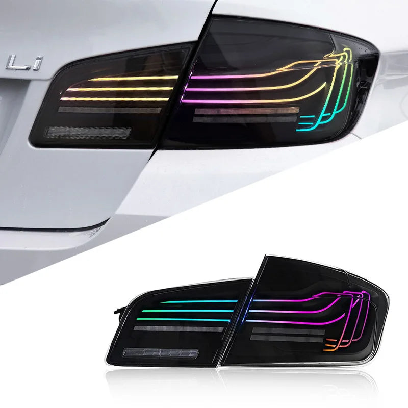CSL / RGB Style LED Tail Lights for BMW 5 Series F10 / F18 &amp; M5 (2011–2017)