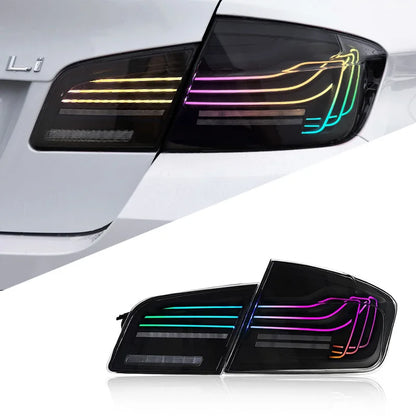 CSL / RGB Style LED Tail Lights for BMW 5 Series F10 / F18 &amp; M5 (2011–2017)