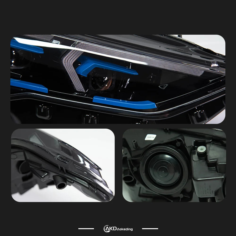BBA LED Headlights for Ford Mondeo 2017-2020 – Projector Lens, Dynamic Turn Signals & DRL