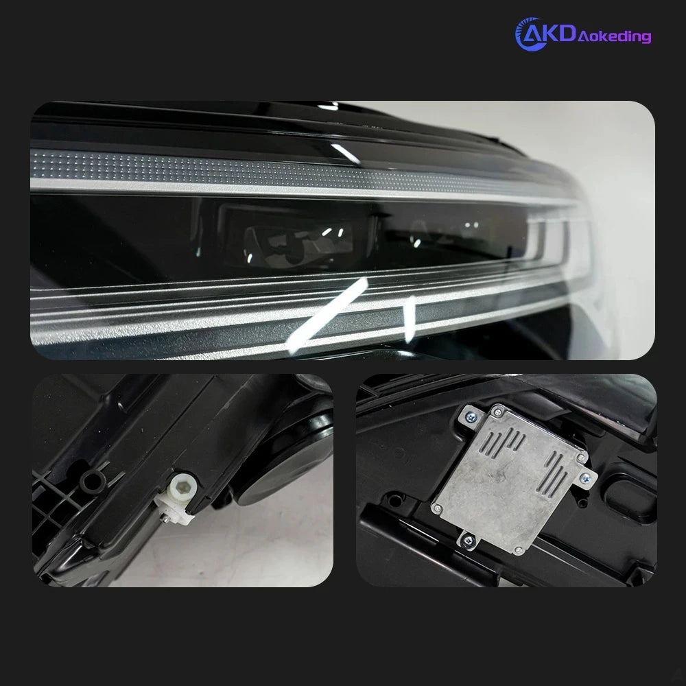 C8 Style LED Headlights for Audi A6 C7 (2012–2018) – Dynamic DRL &amp; Sequential Turn Signal Upgrade