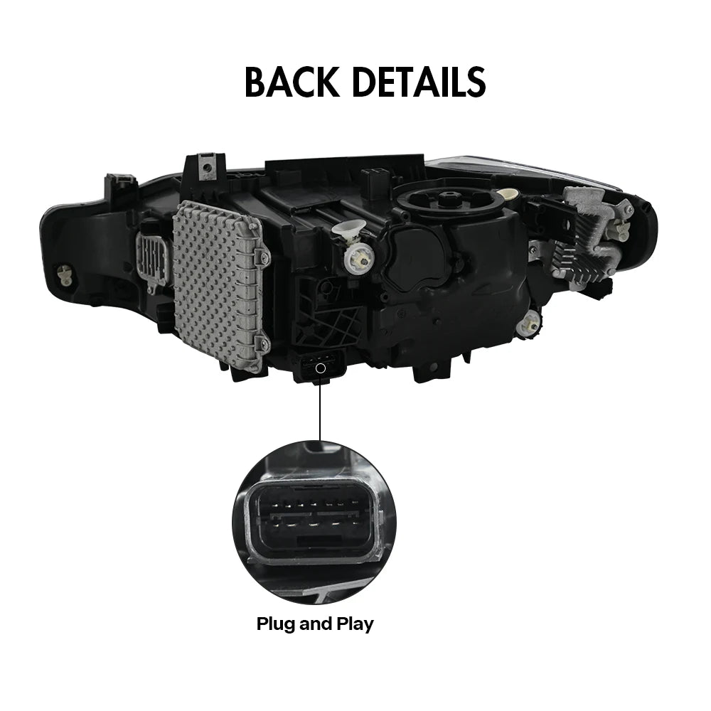 LED Headlight Assembly for BMW 3 Series F30 (2016–2019) | OE 63117338704