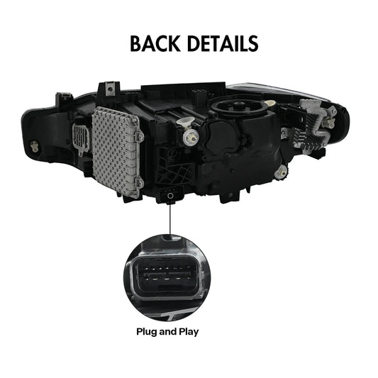 LED Headlight Assembly for BMW 3 Series F30 (2016–2019) | OE 63117338704