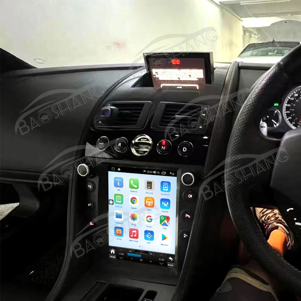 10.4" Android 14 Multimedia Navigation System with Wireless CarPlay for Aston Martin (2005-2015)