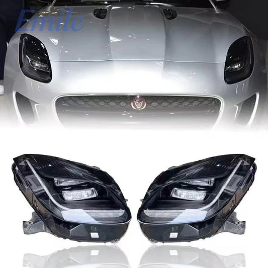 LED Headlight Assembly for Jaguar F-Type 2014-2019 – OEM Replacement Headlamp / Used